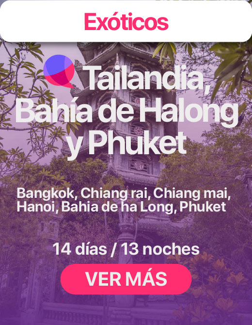 Tailandia, Bahia de Halong y Phuket